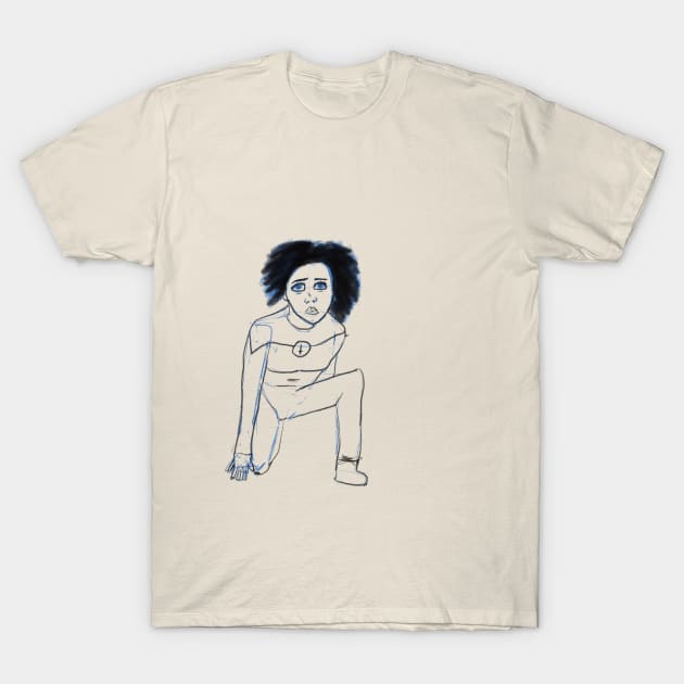 Monica Rambeau (line art) T-Shirt by mattmall